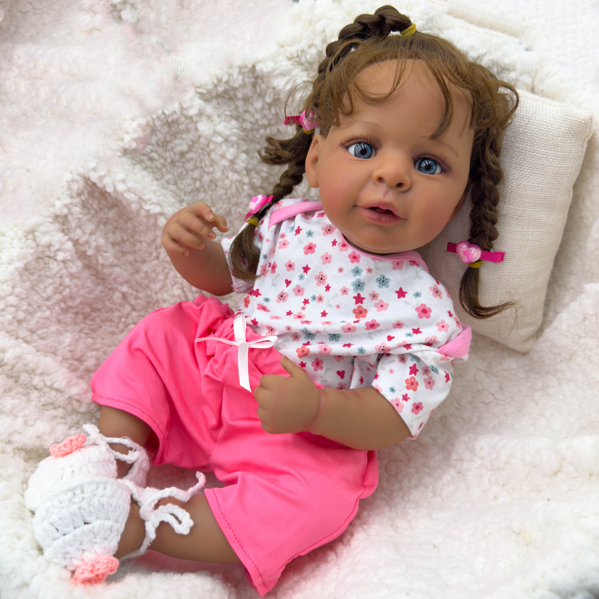 Ethnic Fashion Model - Dark Skin Jaylan bebe Doll Reborn