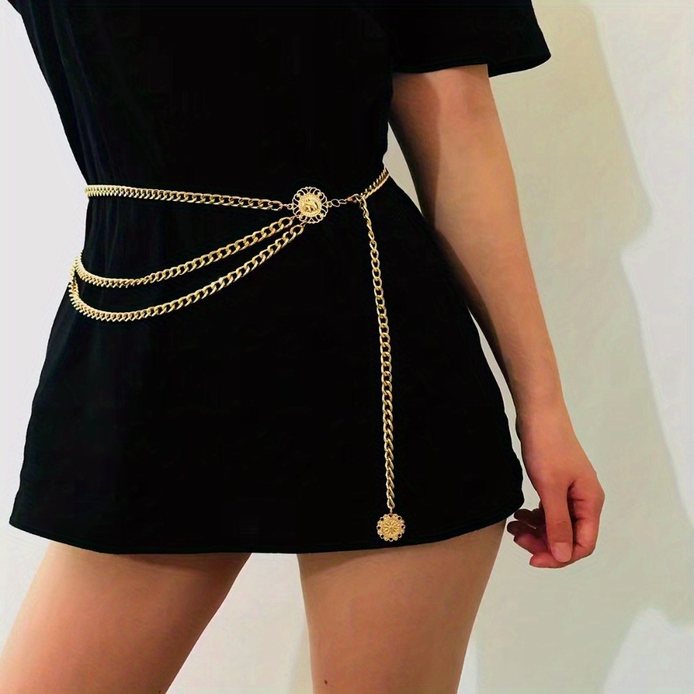 Ethnic Fashion Accessories - Retro Ethnic Style Body Chain, Personalized
