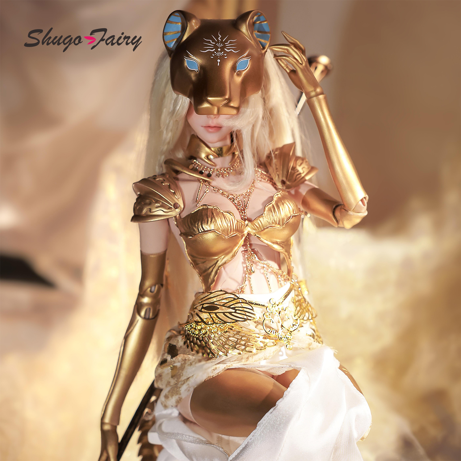 ShugaFairy 1/4 BJD Mrowen Full - Ethnic Fashion Model recension och pris
