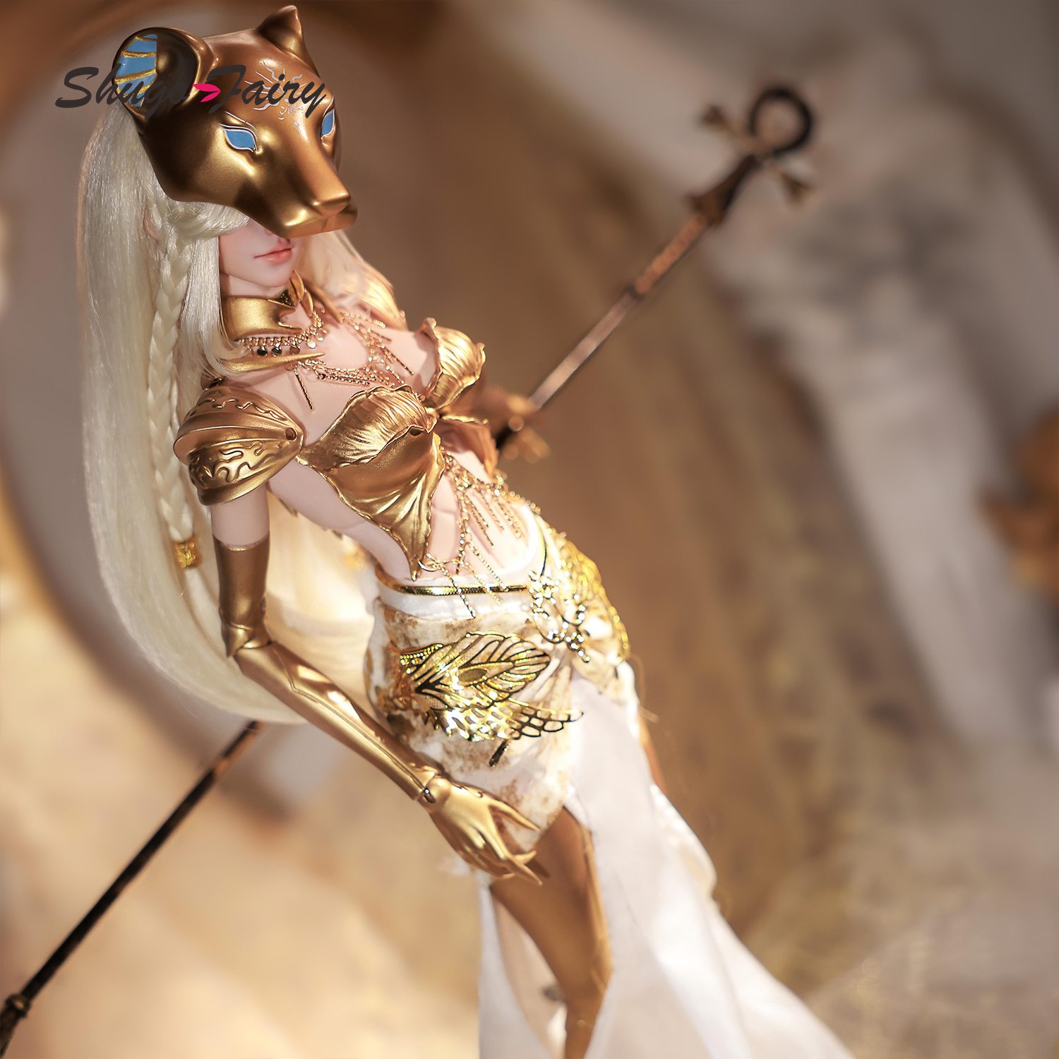 ShugaFairy 1/4 BJD Mrowen Full - Ethnic Fashion Model recension och pris