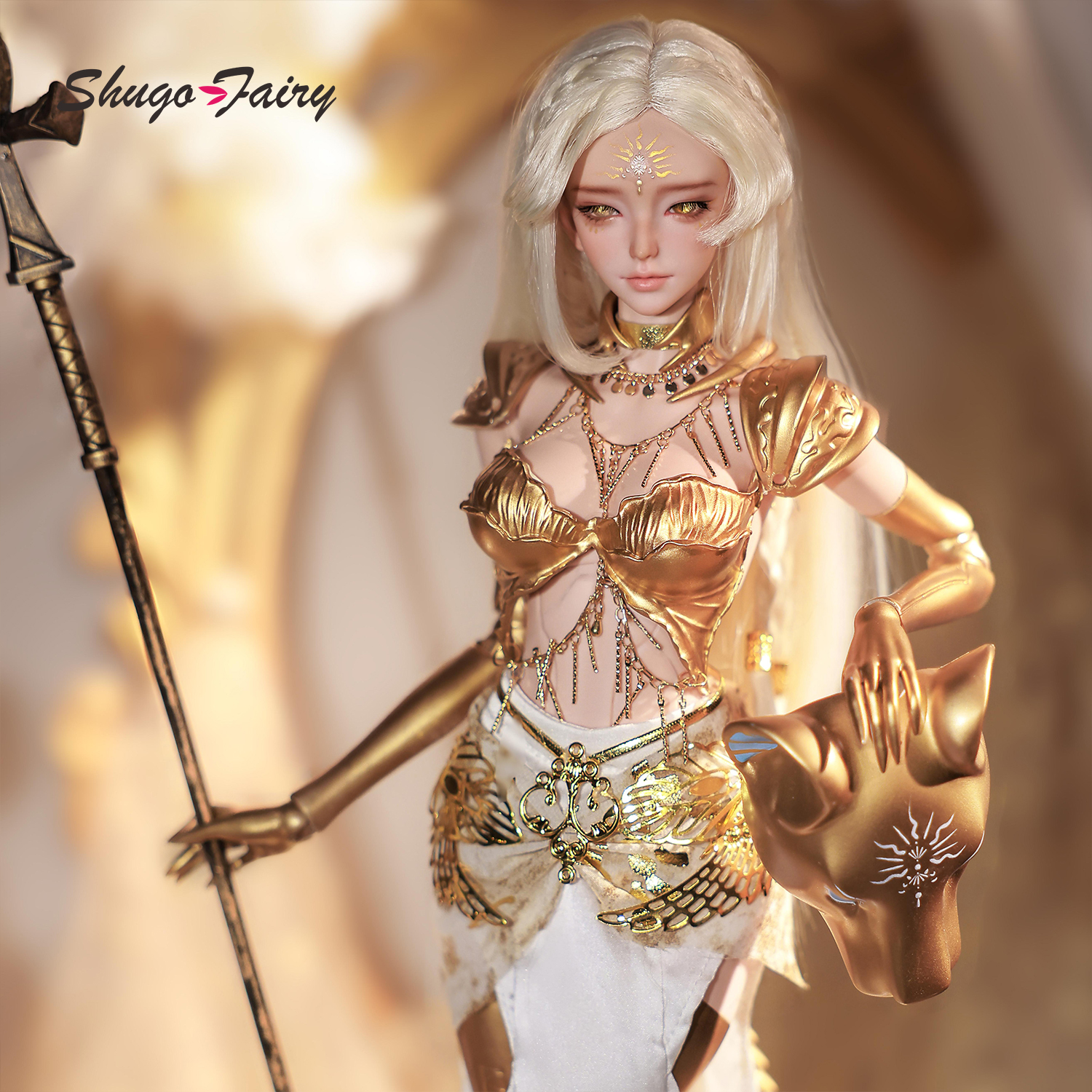 ShugaFairy 1/4 BJD Mrowen Full - Ethnic Fashion Model recension och pris