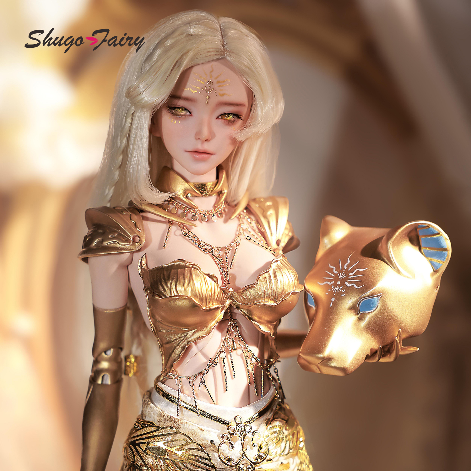 ShugaFairy 1/4 BJD Mrowen Full - Ethnic Fashion Model recension och pris