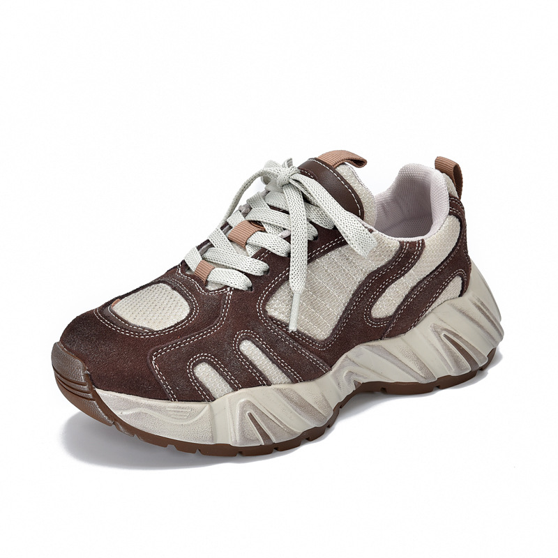 4.5cm Air Mesh Suede Genuine L - Ethnic Fashion In recension och pris