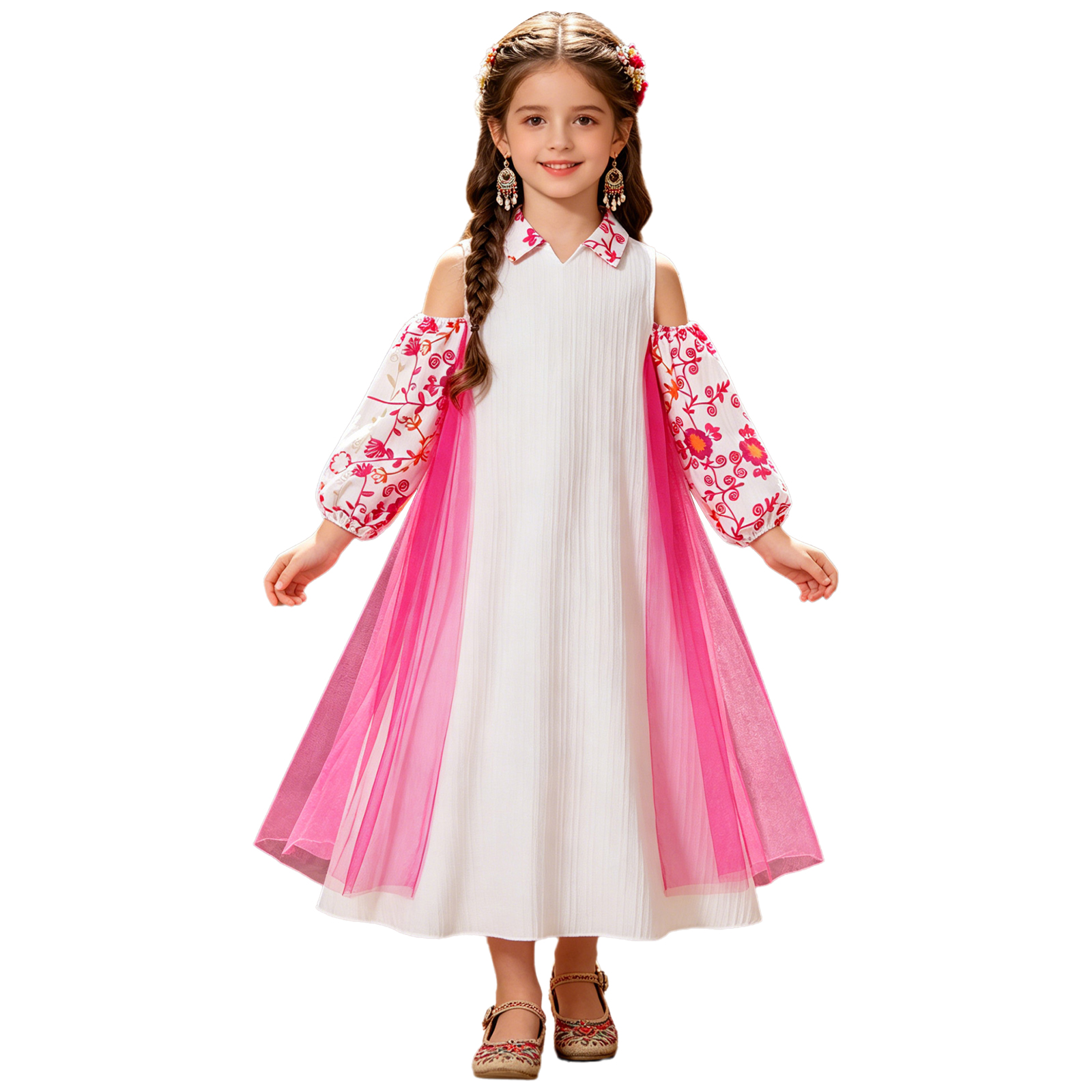 Girl Long Sleeve Mesh Patchwor - Ethnic Clothing & Online Fashion Store Khaadi Pk recension och pris