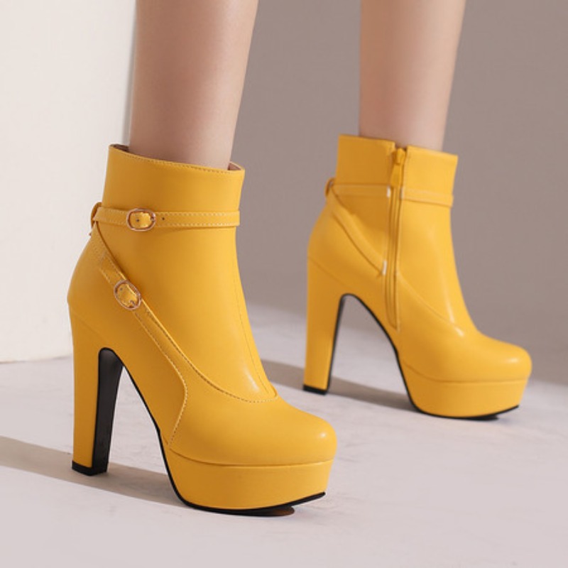 Fashion Platform Boots Women S - Ethnic Fashion In recension och pris