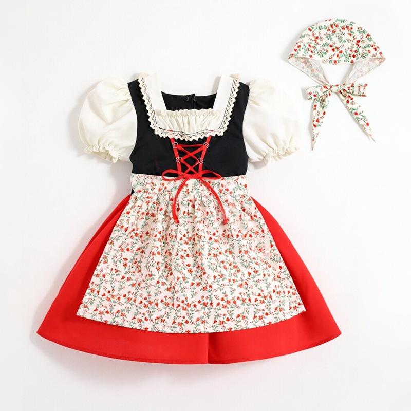 Children's Bavarian Farmhouse  - Ethnic Fashion Girls recension och pris