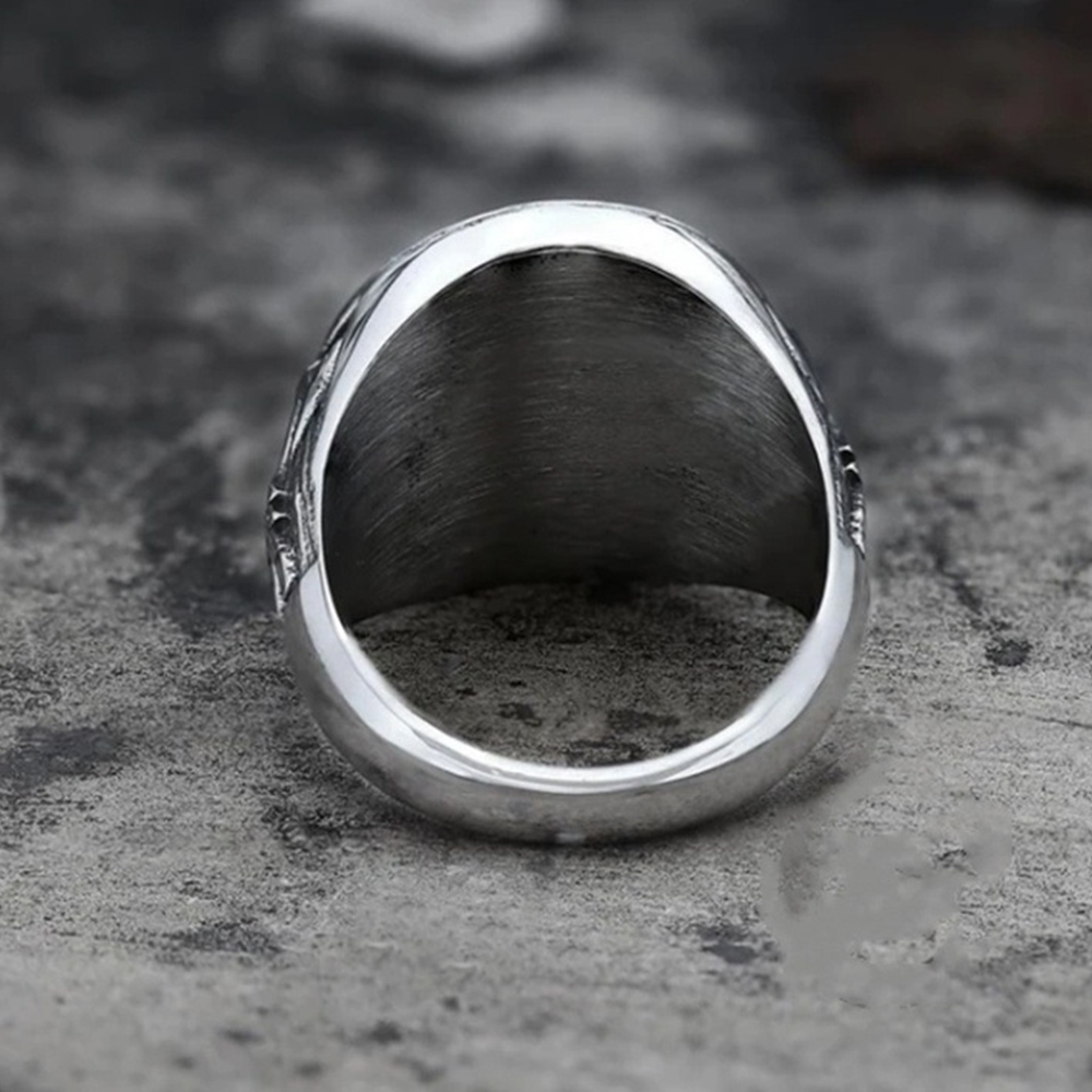 Vintage Viking Men Rings Stain - Ethnic Fashion Men recension och pris