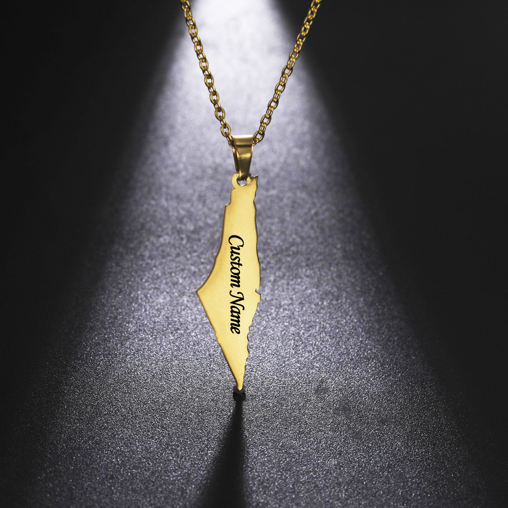 Sipuris Israel Map Custom Name - Ethnic Fashion Men recension och pris