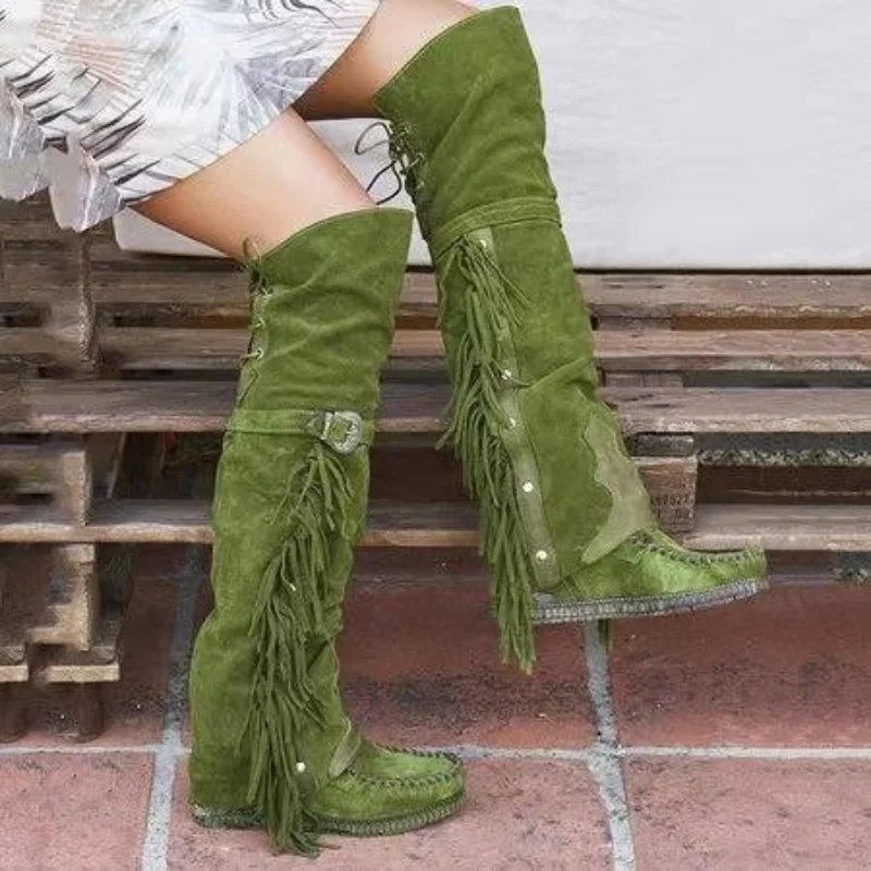 Fashion Bohemia Knee-length Wo - Ethnic Fashion In recension och pris