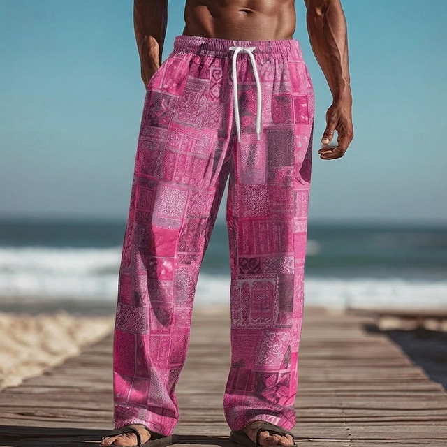 Summer Fashion Retro Ethnic Tr - Ethnic Fashion Men recension och pris