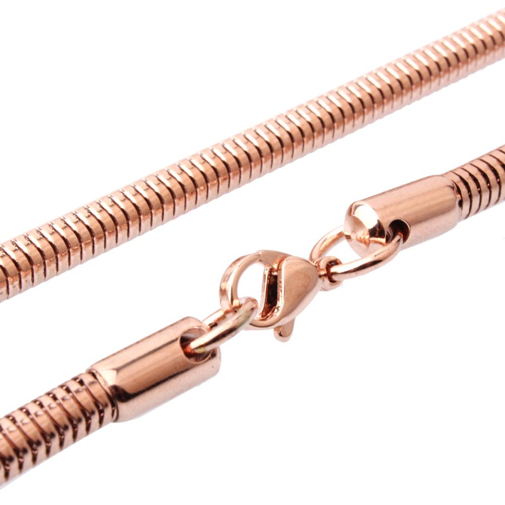 4.2mm 60cm Rose Gold-Color Sta - Ethnic Chic Fashion recension och pris