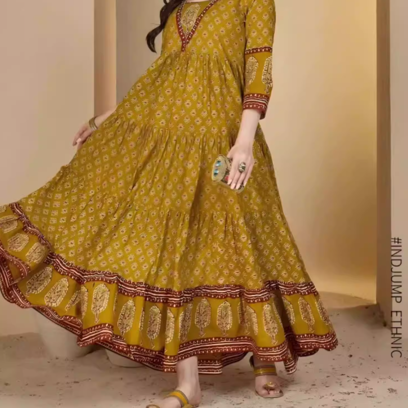 Indian Traditional Thin Cotton - Fashion Ethnic Indian Clothing recension och pris