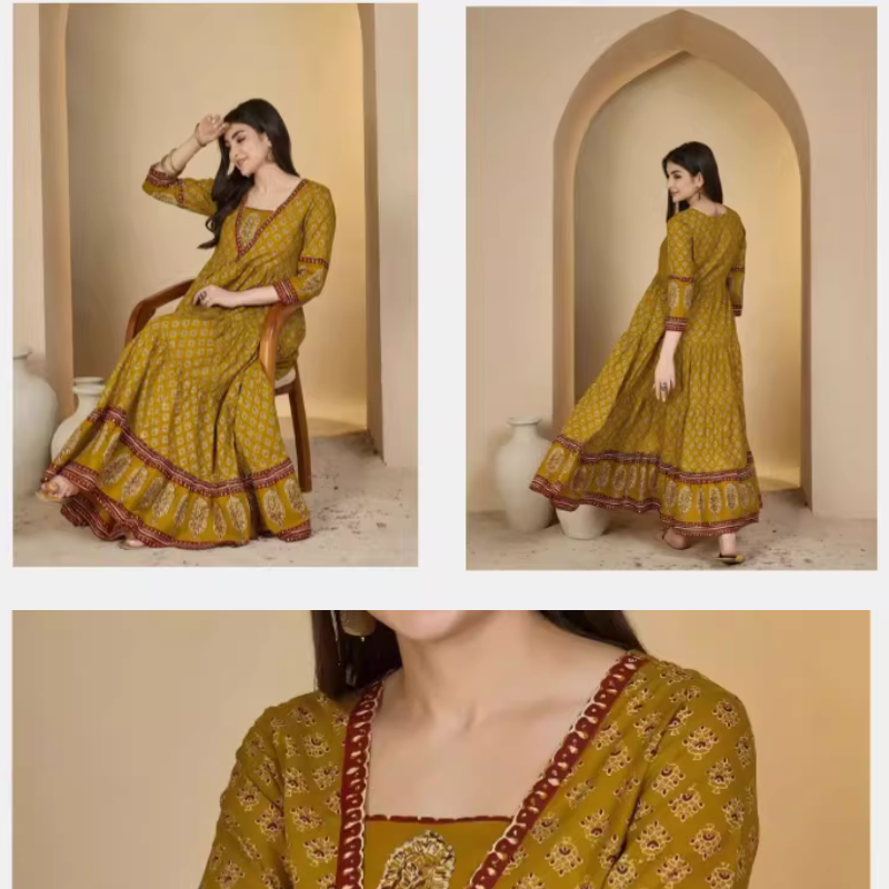 Indian Traditional Thin Cotton - Fashion Ethnic Indian Clothing recension och pris