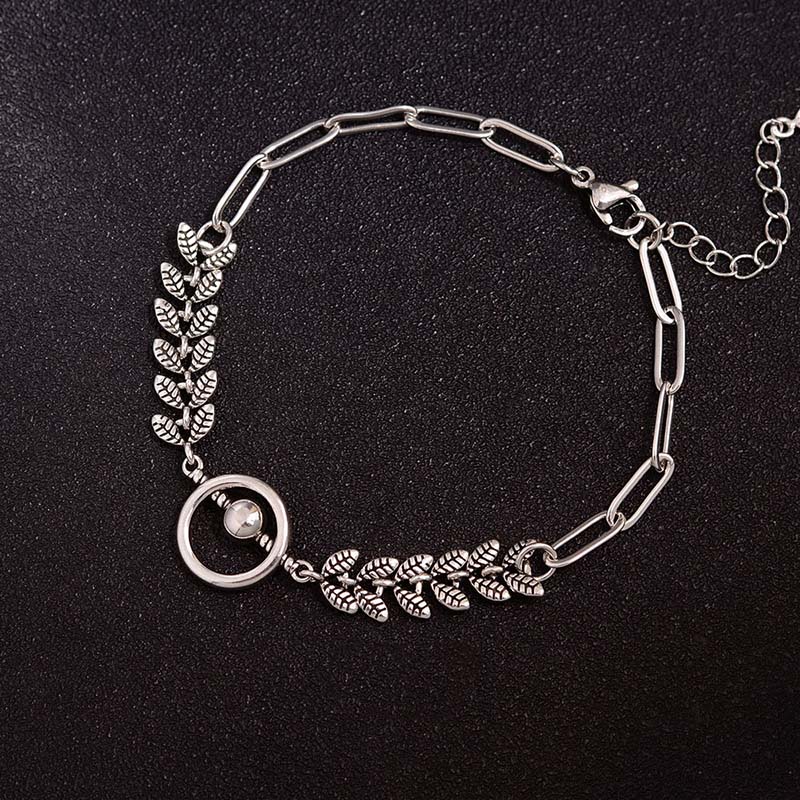 Foxanry Silver Color Wheat Geo - Ethnic Chic Fashion recension och pris