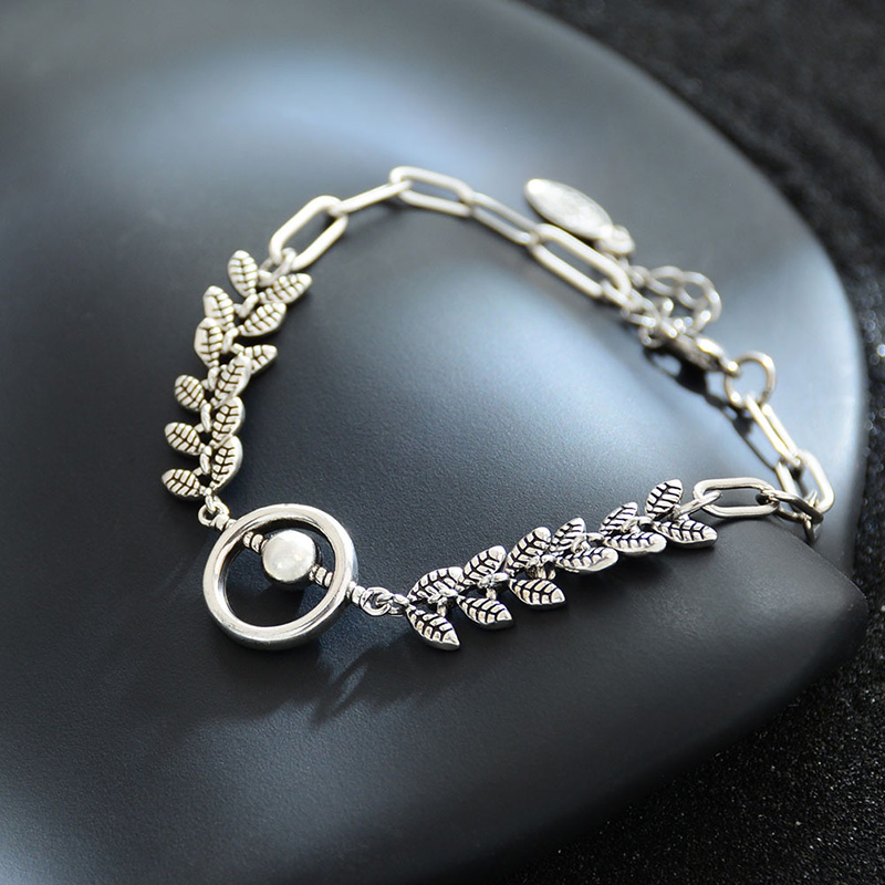 Foxanry Silver Color Wheat Geo - Ethnic Chic Fashion recension och pris