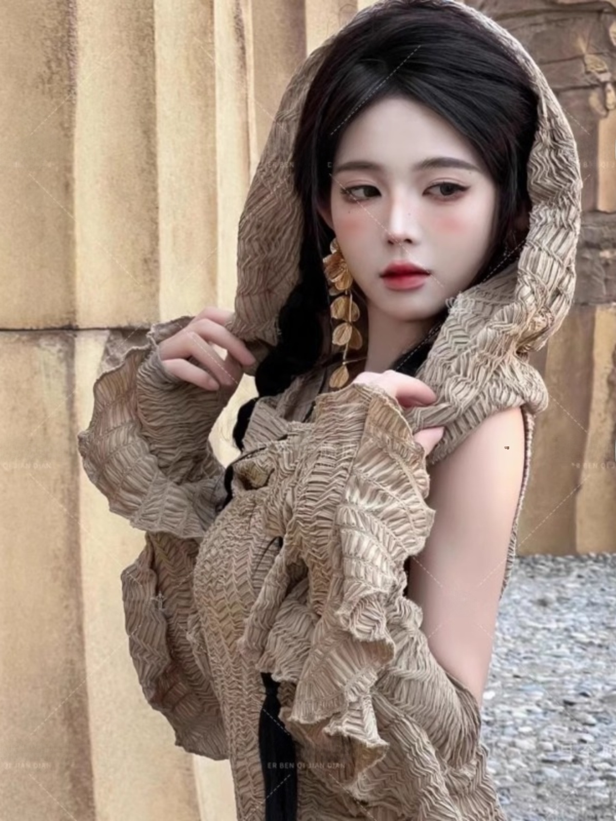 Desert  Themed Long Dress Wome - Ethnic Clothing & Online Fashion Store Khaadi Pk recension och pris