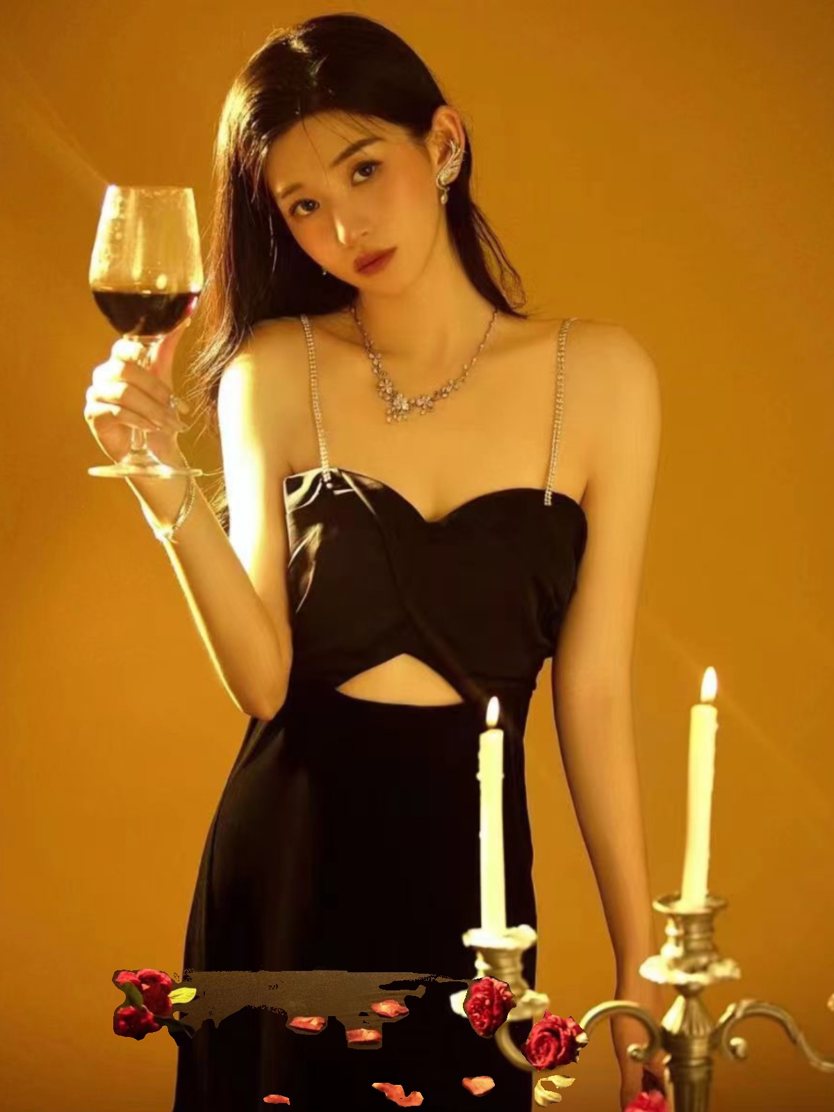 Sexy Backless Strap Dress Phot - Ethnic Fashion Girls recension och pris