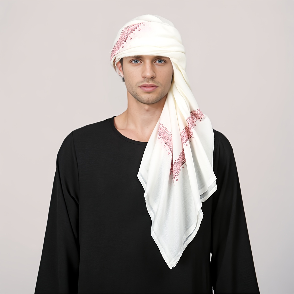 2025 Trendy Ethnic Prayer Scar - Ethnic Fashion Men recension och pris