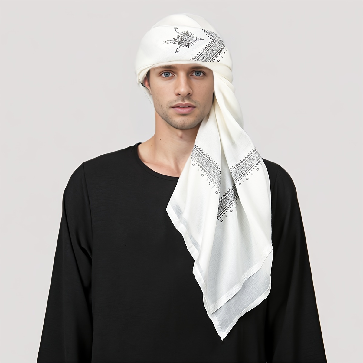 2025 Trendy Ethnic Prayer Scar - Ethnic Fashion Men recension och pris