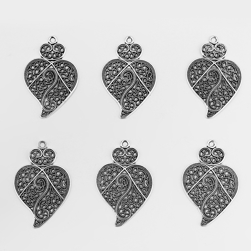 3pcs/set Ethnic Carved Flowers - Ethnic Fashion Accessories recension och pris