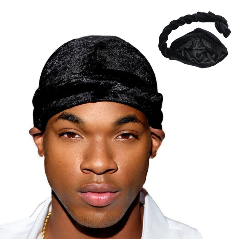 Solid Color Men's Velvet Head  - Ethnic Fashion Men recension och pris