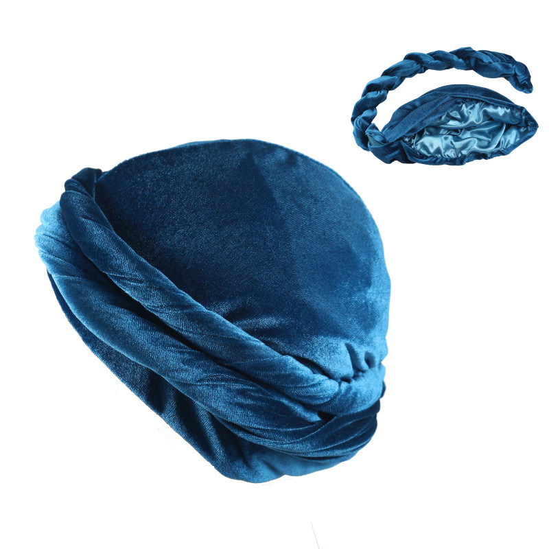 Solid Color Men's Velvet Head  - Ethnic Fashion Men recension och pris