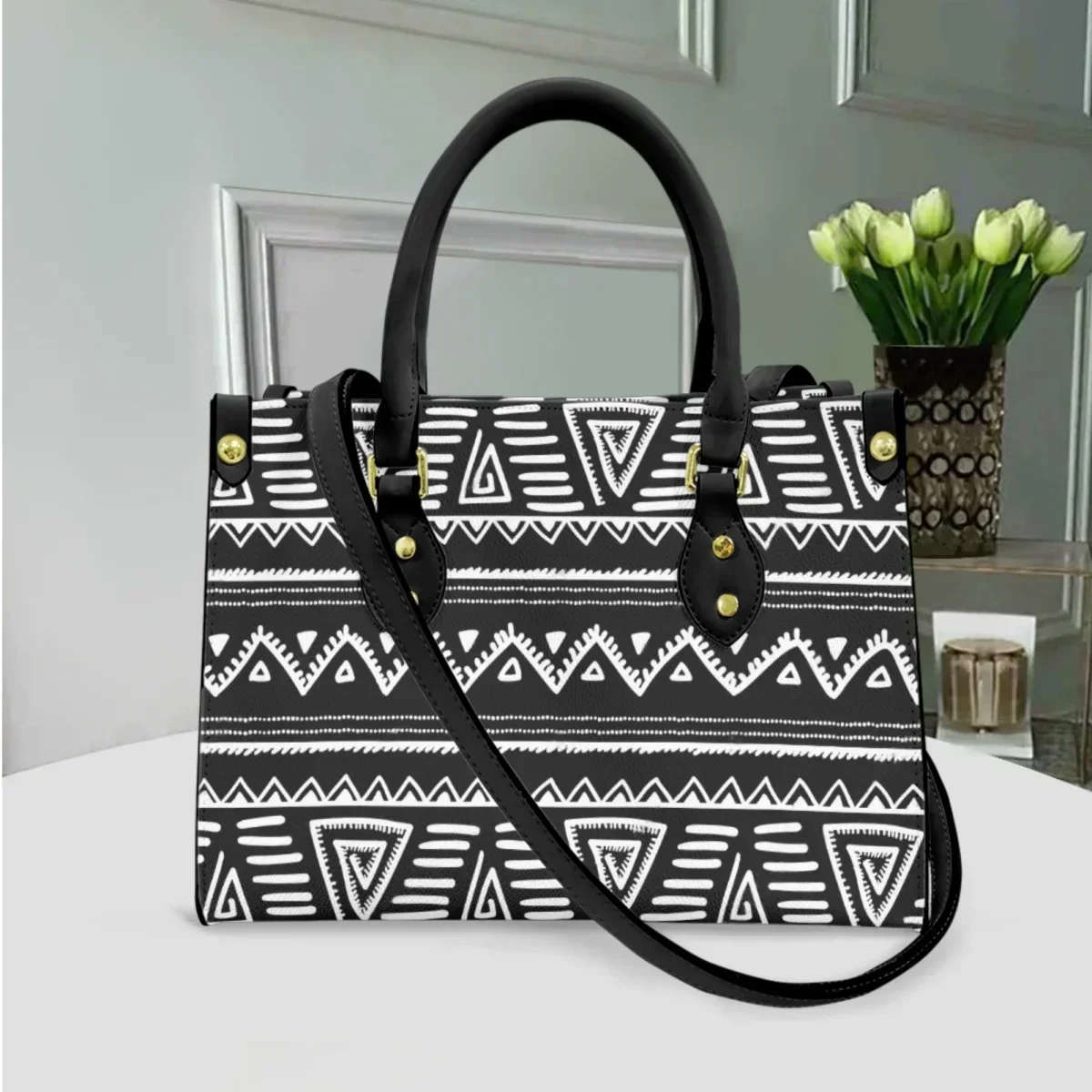 Vintage Ethnic PU Leather Shou - Ethnic Chic Fashion recension och pris