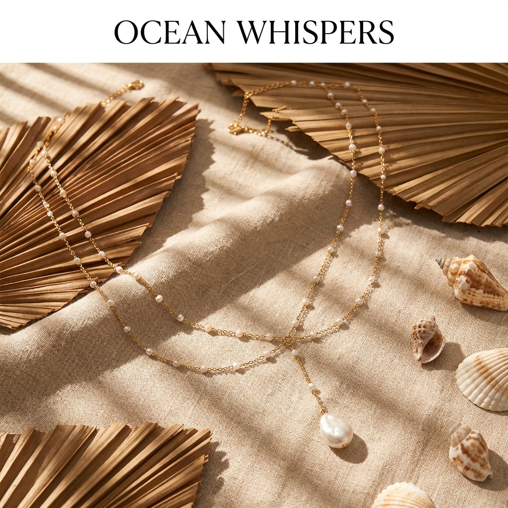 Boho Imitation Pearl Body Chai - Ethnic Fashion Accessories recension och pris