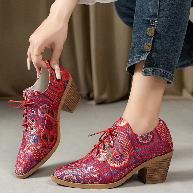 Ethnic Ladies Boots Spring Win - Ethnic Fashion In recension och pris