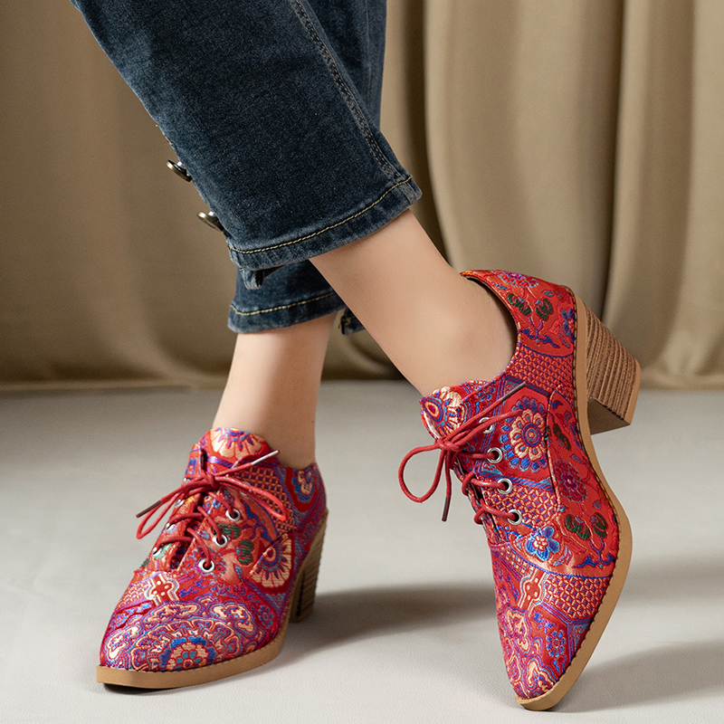 Ethnic Ladies Boots Spring Win - Ethnic Fashion In recension och pris