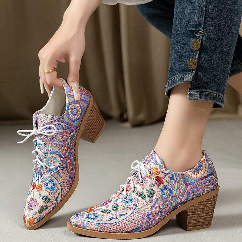 Ethnic Ladies Boots Spring Win - Ethnic Fashion In recension och pris