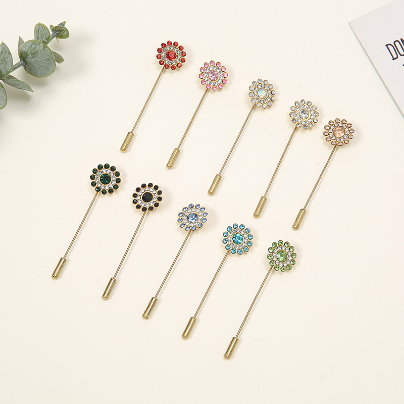 Double-Layered Flower Diamond  - Ethnic Fashion Accessories recension och pris