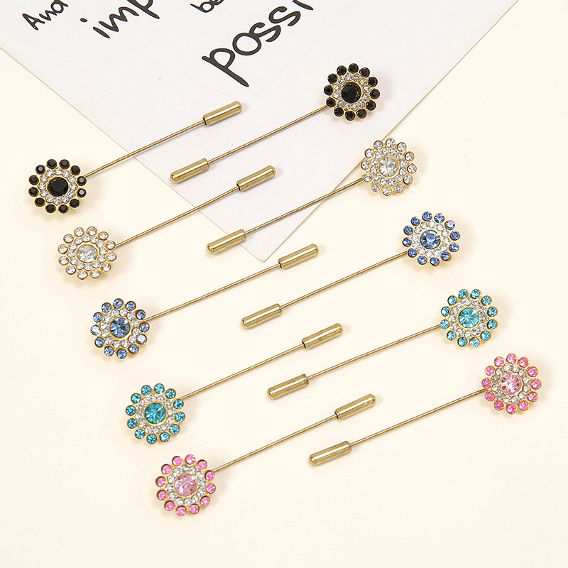 Double-Layered Flower Diamond  - Ethnic Fashion Accessories recension och pris
