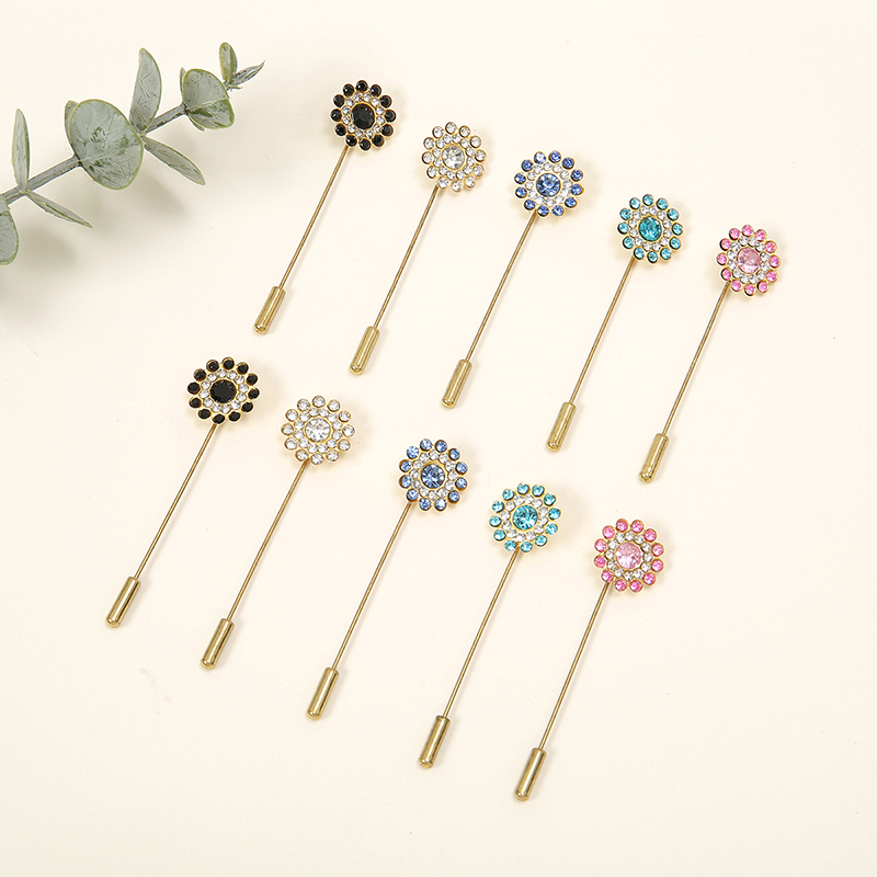 Double-Layered Flower Diamond  - Ethnic Fashion Accessories recension och pris
