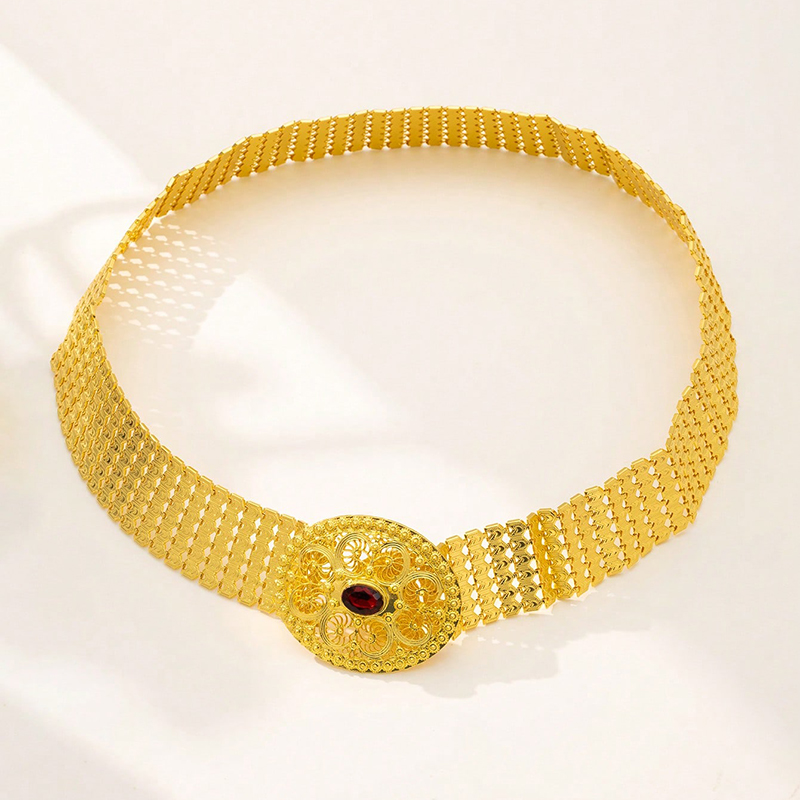 Gold Zinc Alloy Snake Scale Be - Ethnic Fashion Accessories recension och pris