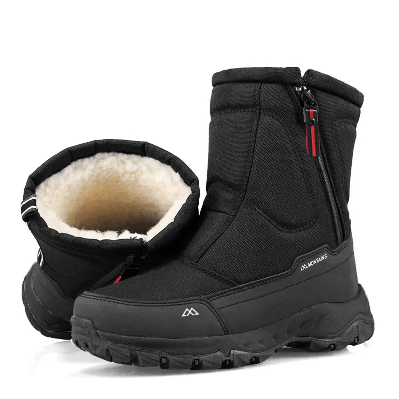 Winter Mens Keep Warm Snow Boo - Ethnic Fabric recension och pris