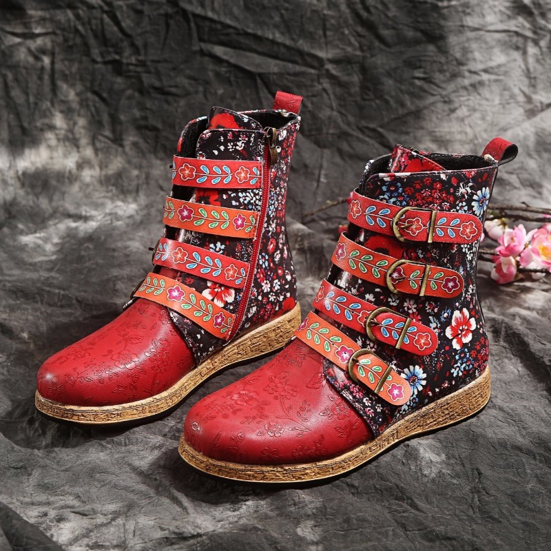 Brand Women's Boots 2026 Sprin - Ethnic Fashion In recension och pris