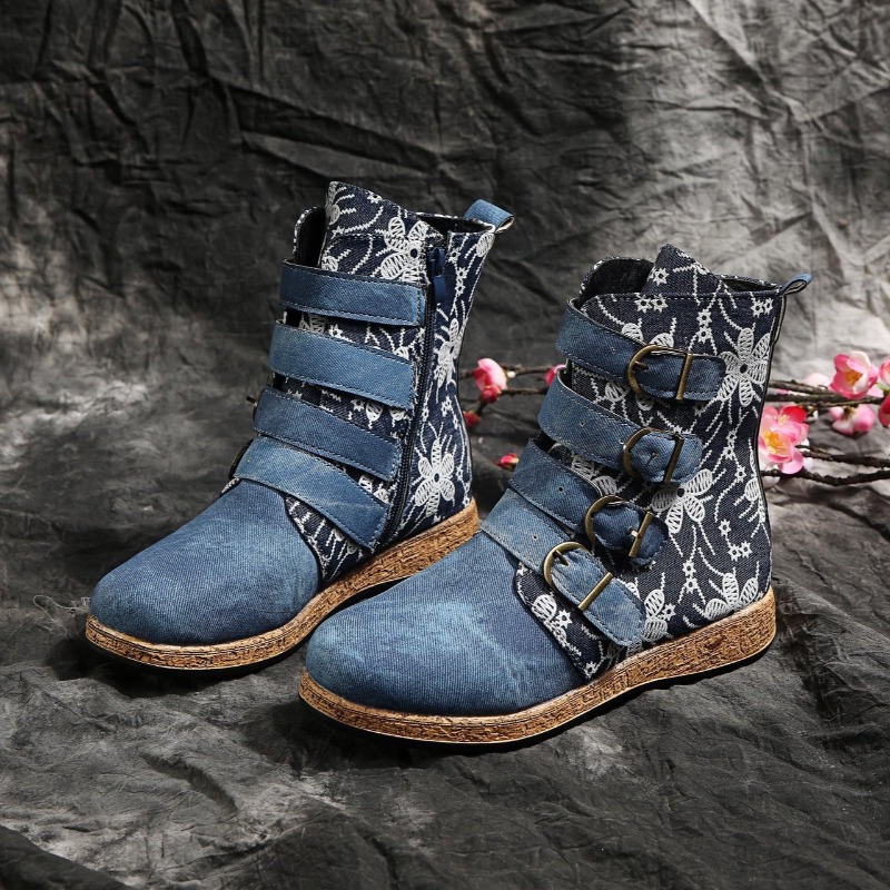 Brand Women's Boots 2026 Sprin - Ethnic Fashion In recension och pris