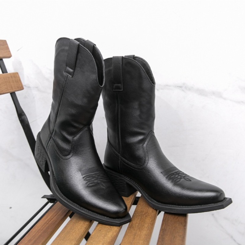 Men Boots Classic Embroidery W - Ethnic Fashion In recension och pris