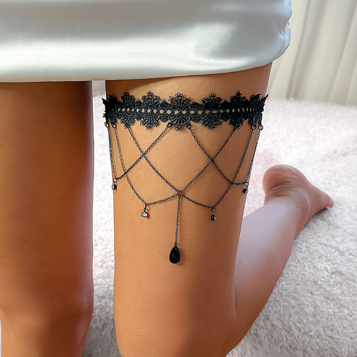 Ingemark Boho Elastic Band Bla - Ethnic Fashion Accessories recension och pris