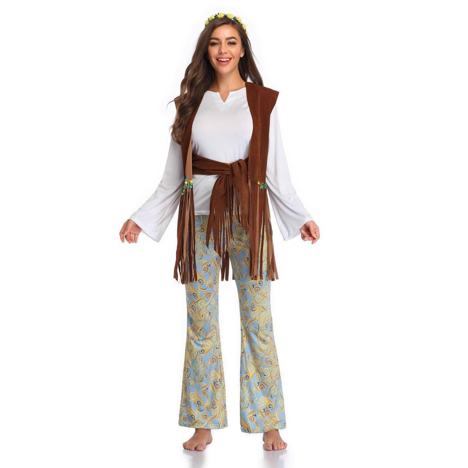 Adult Halloween Indian Tribe P - Fashion Ethnic Indian Clothing recension och pris