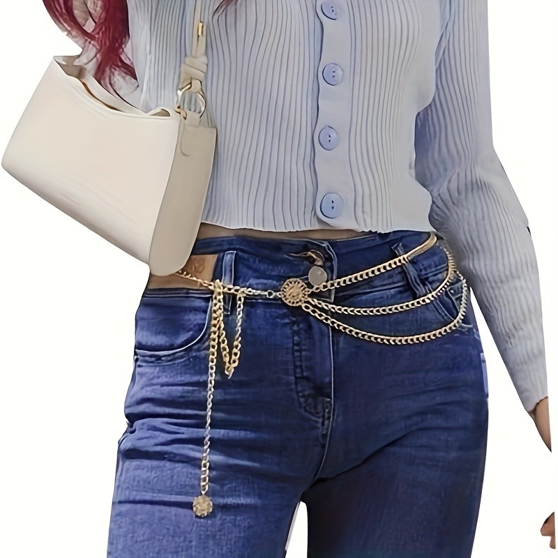 Retro Ethnic Style Body Chain, - Ethnic Fashion Accessories recension och pris