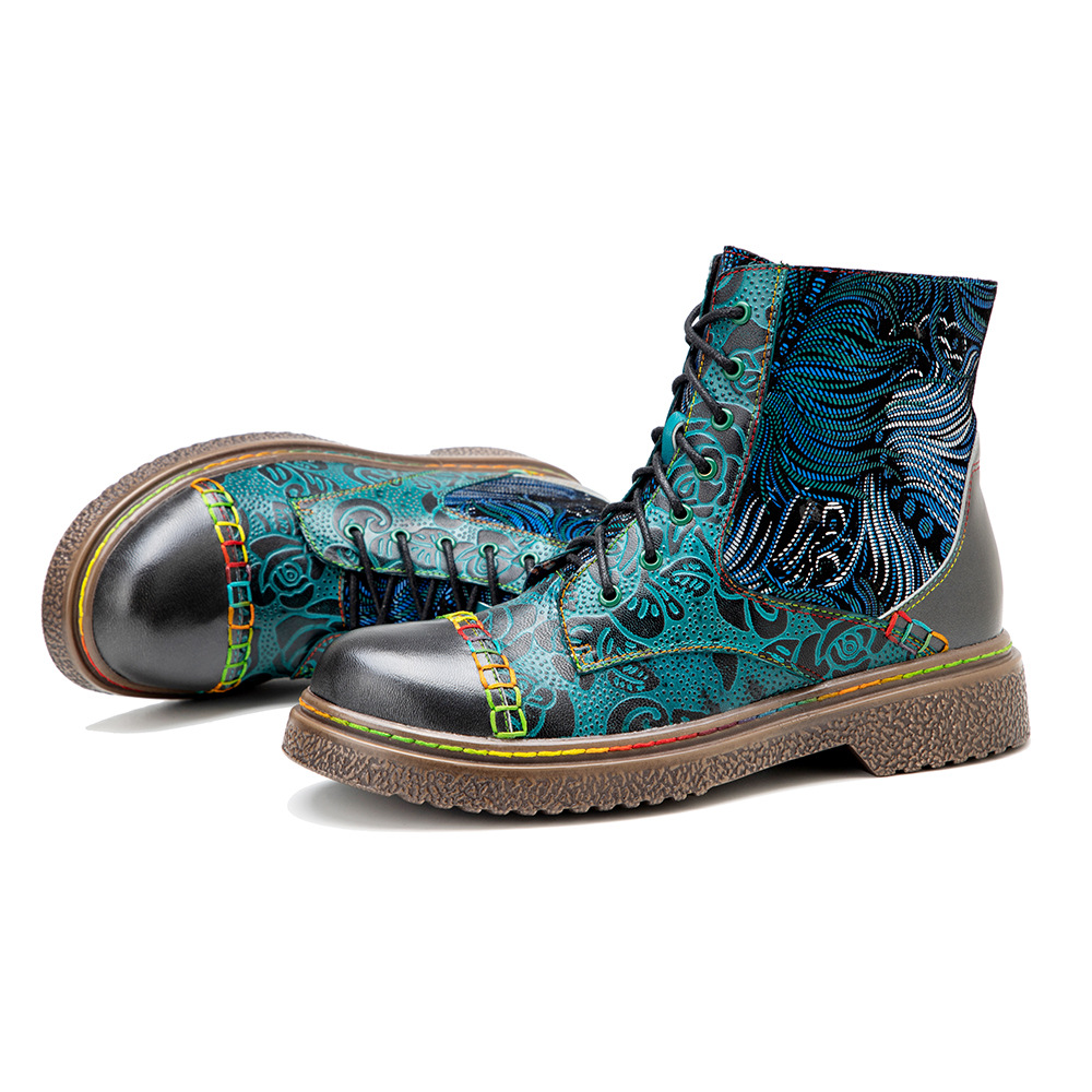 Socofy Raffan winter Ankle Lad - Ethnic Fabric recension och pris