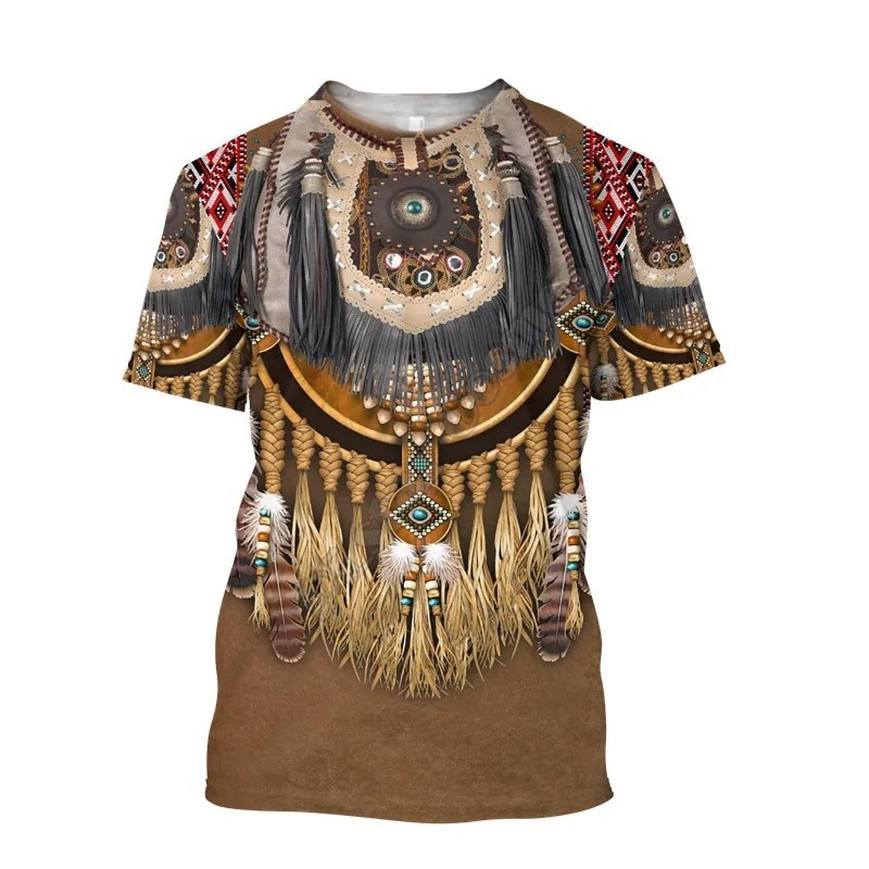 Indian Ethnic Style 3D Print T - Fashion Ethnic Indian Clothing recension och pris