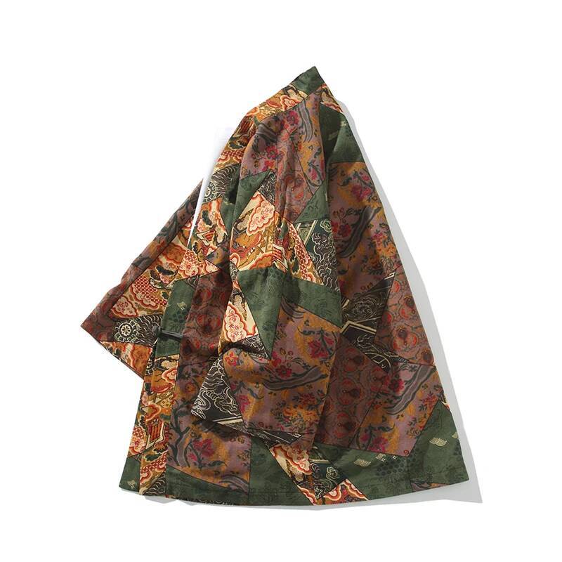Ethnic Style Print Yukata Men  - Ethnic Fashion In recension och pris